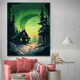 Painting by Numbers: Polar Night Magic